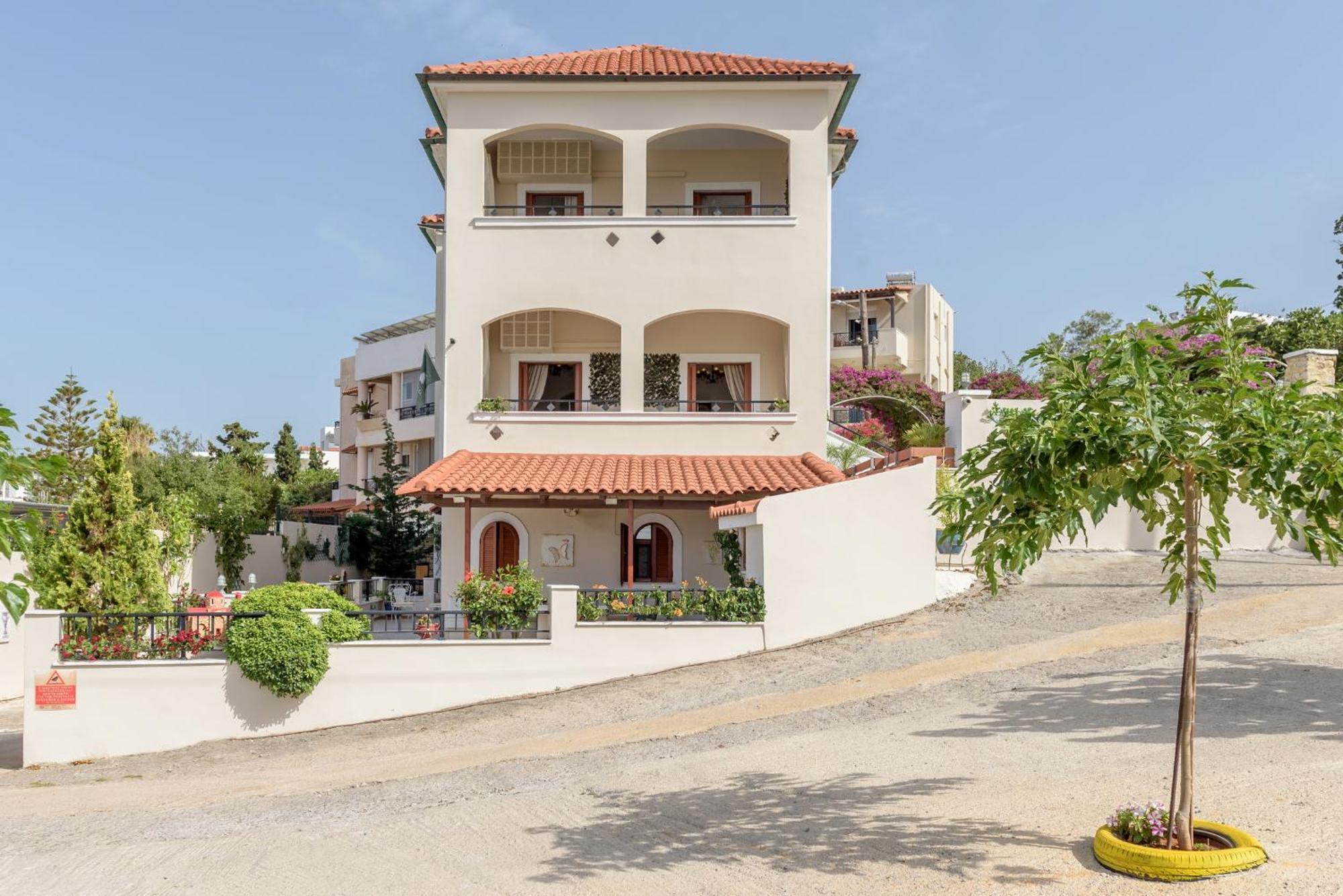 Villa Araucaria - Private Pool, Jacuzzi, Sea View Rethymno Exterior foto